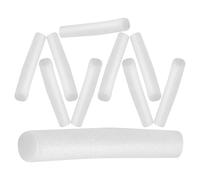 Abaodam Barres en Mousse Blanche pour Canapé 10 Pièces, Combleurs D'espace Antidérapants en Écume, Fixateurs pour Housse de Canapé, Empêchent Le Déplacement
