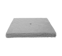 Abaodam Base de Griffoir Carré pour Arbre à Chat Support Stable Tapis à Griffer Gris 26x26 Cm Usage Intérieur pour Chat Actif