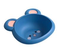 Abaodam Bassin pour Bébé à Motifs de Dessins Animés Compact et Portable, Lavabo Multifonction en Plastique Bleu, Mini Bassin Léger pour -né, Usage Maison et Voyage,