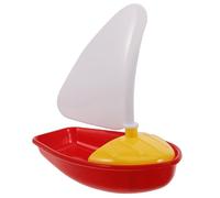 Abaodam Bateau Flottant pour Garçon et Filles, Bain en Plastique, Mini Voilier D’été Léger, Aquatique pour Plage et Piscine, Modèle Bateau 1 Pièce, Jouets Bateaux Flottants Éducatifs