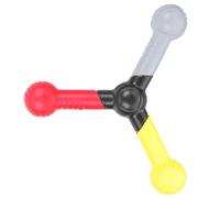 Abaodam Bâton D’entraînement Multicolore pour Coordination Œil-Main et Vitesse de Réaction, Outil D’Exercice Interactif Rouge, Jaune et Gris, Éducatif pour Garçon et Filles, Améliore