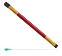 Abaodam Bâton de Chef D'orchestre Portable avec Cylindre de Rangement en Métal et Plastique, Effet Visuel Amélioré, Sensation Cérémoniale, pour Concerts et Étudiants