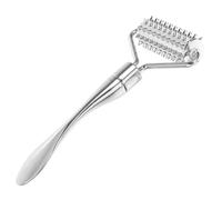 Abaodam Bâton de Massage pour Crème Yeux Acier Inoxydable Facial Métallique pour Relaxation Musculaire Du Visage et Contour des Yeux Outil Manuel Polyvalent pour Tonicité et Éclat Peau