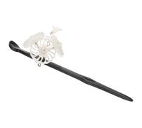Abaodam Bâtonnets à Cheveux pour Décorer Chignons Chinois Élégants en Acrylique et Cuivre Gland Blanc Légers Alourdir, Vie Quotidienne et Mariages
