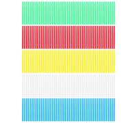 Abaodam Bâtonnets Arithmétiques Colorés 6 Cm 50 Pièces en Plastique Barres de Comptage Mathématiques pour Garçon et Filles Éducatif Montessori pour Apprentissage du Calcul et