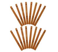 Abaodam Bâtonnets Chinois de Divination Traditionnels en Bambou 16pcs, Accessoire Portable et Élégant pour Temples et Sanctuaires, Objet de Collection pour Dévots