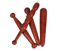Abaodam Bâtonnets de Massage en Bois Plante des Pieds 4pcs, Outil Manuel Multifonction pour Relaxation et Réflexologie Plantaire