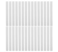 Abaodam Bâtonnets et Absorption D'humidité 50 en Coton Blanc de Recharge Filtration pour Diffuseur D'air et Humidificateur Adaptés pour Chambres et Voyages