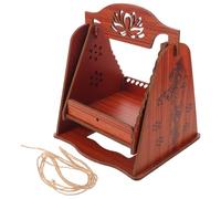 Abaodam Berceau en Bois de Puja, Balançoire Divine Décorative