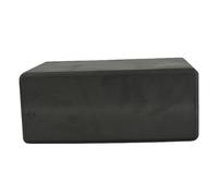 Abaodam Bloc de Yoga Eva Noir Léger et Robuste, Lot de 2 Pièces pour Pilates et Gym, Brique Mousse Sport pour Exercices de Fitness et Étirements