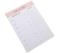 Abaodam Bloc-notes Agenda Pratique Déchirable en Papier pour Planification Quotidienne Espace pour Notes, pour Adolescents et Organisation