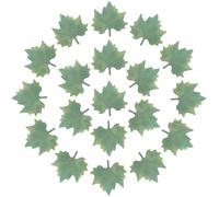 Abaodam Bloc-notes Forme Feuille D'érable Verte Réaliste Autocollants en Papier 30 Blocs pour Bureau Écriture Lisse et Facile à Enlever, pour Décoration Murale Maison