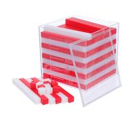 Abaodam Blocs de Base Dix Plastique Outils Pédagogiques pour Apprentissage des Mathématiques Cubes de Comptage pour Maternelle Premières Notions