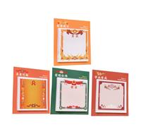 Abaodam Blocs-notes Adhésifs Mignons à Motifs Animaux pour Garçon et Filles, 4 Pièces, Papier, Récompenses Scolaires pour Maternelle et Thanksgiving