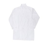 Abaodam Blouse Blanche Fine pour Garçon Fille Blouse de Laboratoire Coton Confortable Uniforme Cosplay Garçon Fille Chimie et Peinture