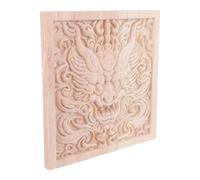 Abaodam Bois Applique Décorative Chinois Vintage pour Meubles et Murs | Micro-adhésif Intégré, Grain Clair, Texture Naturelle Non Peinte, pour Panneaux de Bibliothèque et Salle à Manger