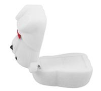 Abaodam Boîte à Bijoux Ours Blanche pour Alliances et Bagues Étui Compact pour Rangement et Organisation Cadeau Fiançailles et Demande Mariage Protection Sécurisée pour Bagues et Boucles