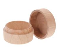 Abaodam Boîte à Dents de Lait en Bois Naturel Porte-dents pour Garçon et Filles Collectionneur de Souvenirs pour Premières Dents Perdues Boîte de Rangement Légère et Décorative