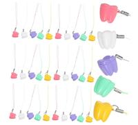 Abaodam Boîte à Dents en Plastique Colorée pour Garçon et Filles - 50 Pièces Multicolores - Porte-dents Léger et Solide - Rangement de Souvenirs D’enfance - Coffret Présent Pratique