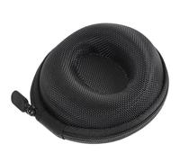 Abaodam Boîte à Montre Portable Noire Étanche pour Voyage, Étui de Rangement Montre Connectée en Tissu Résistant, Compatible Homme et Femme, Format 10x10x5 Cm, Amortissement Antichoc