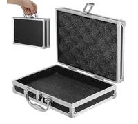 Abaodam Boîte à Outils et Fluide en Alliage D'aluminium Multifonction Légère Grosse Capacité pour Rangement Accessoires et Vis en Extérieur ou Bureau