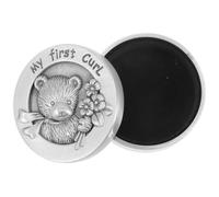 Abaodam Boîte à Souvenirs Métal pour Cheveux de Garçon Fille Boîte de Rangement pour Cheveux Fœtaux Coffret Naissance et Pratique pour Garder les Souvenirs Enfance