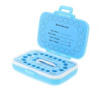 Abaodam Boîte À Souvenirs Pour Dents De Bébé Porte-dents Pour Enfants Boîte De Rangement En Plastique Pour Première Dent Perdue Organisateur Détiquettes Sûr Réutilisable Garçons Et Filles