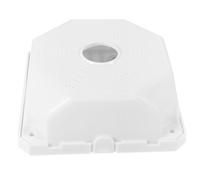 Abaodam Boîte de Jonction Caméra, Cache-câble Extérieur en Plastique Blanc, Grosse Capacité, Montage au Plafond, pour Câble et Appareils à Câble