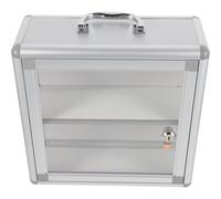 Abaodam Boîte De Médecine Communautaire Murale Petite Taille en Métal Solide Verrouillable Grosse Capacité pour Rangement Remède Usage Domestique Et Bureau Secours Santé