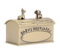 Abaodam Boîte De Rangement En Métal Pour Dents De Lait Organiseur Souvenir Pour Garçons Et Filles Carnet De Croissance