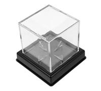 Abaodam Boîte de Rangement Transparente pour Ballon de Baseball Protection Poussière Support Durable et Compact pour Collection de