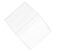 Abaodam Boîte D'exposition en Acrylique Transparent 10 X 10 Cm sans Socle, Vitrine Anti-poussière pour Figurines, Boîte de Rangement Cubique Légère et Compacte pour Bureau, Maison