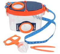 Abaodam Boîte Loupe Insecte Transparent Portable avec Loupe Intégrée pour Observation et Exploration Scientifique des Insectes Kit de Découverte Éducatif pour Aventuriers