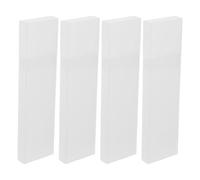 Abaodam Boîte Organisateur Rangement pour Gratte-langue en Plastique, Lot de 4, Facile à Utiliser, pour Voyage et Rangement Organisé