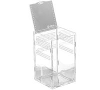 Abaodam Boîte Transparente pour Reptiles Système de Ventilation Stable et Sécurisée en Acrylique, pour L'élevage et L'exposition des Tortues et Serpents