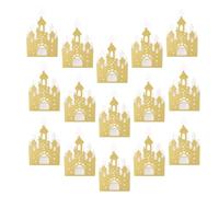 Abaodam Boîtes à Bonbons en Papier Forme Château 20 Pcs Boîte Présent Multifonction Décorative Fête D’Anniversaire Bébé Mariage et Saint-Valentin Festival Compacte et Élégante