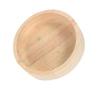 Abaodam Bol pour Animaux de Compagnie Mangeoire Compacte pour Hamster Lapin et Gerbilles Écuelle Stable Naturel Accessoire Pratique pour Petits Animaux