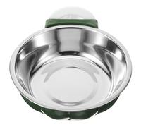 Abaodam Bol Suspendu Acier pour Animaux De Compagnie Pratique pour Nourriture Et Eau Convient Aux Chiens Et Installation Facile Anti-débordement Design Stable