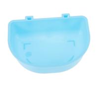 Abaodam Bol Suspendu Plastique pour Animaux Portable pour Chiots et Petits Chiens Mangeoire Sécurisée avec Crochet pour Cage Bol et Facile à Nettoyer Adapté et Petits Animaux