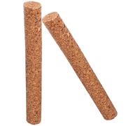 Abaodam Bouchon de Vin en Liège Naturel, 36 MM de Diamètre, 30 CM de Long, Lot de 2, pour Bouchage et Projets Créatifs Maison