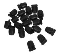 Abaodam Bouchon Intérieur en Plastique Pom Noir 8/11 MM pour Tuyau D’Arrosage Lot de 20 Pièces Verrouillage Étanche pour Système D’Irrigation de Jardin Accessoire Compatible Tuyau