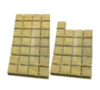 Abaodam Bouchons de Substrat Hors Sol 49 Pièces pour Culture Hydroponique Intérieure Cubes de Démarrage de Culture sans Sol Support de Bouturage pour Jardinage Hydroponique en Intérieur