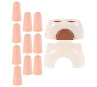 Abaodam Bouchons D'oreilles Antibruit, Bouchons D'oreille Machines Bruyantes, Abs et Pu, Confortables, du Bruit Élevée, Khaki, pour Voyager et Travailler, Hommes et Femmes