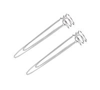 Abaodam Boucles Oreilles Argent Femme Pure Argent Longue Chaîne Pendante Élégante Manchette Oreille sans Perçage Cadeau Femme