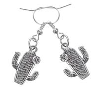 Abaodam Boucles Oreilles Cactus pour Femme Bijoux Mode Réutilisables Légers et Élégants pour Tenue Décontractée et Occasions Spéciales
