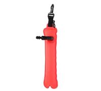 Abaodam Bouée de Plongée Tubulaire Gonflable en PVC Fluorescente Orange Signalisation de Surface pour Plongée sous-Marine et Apnée Accessoire de Sécurité Visible et Léger pour Balisage