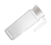 Abaodam Bouilloire à Eau Froide 1,1l en Pp Design à Rayures, Grosse Capacité et Facile à Nettoyer, Maison Café