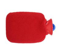 Abaodam Bouillotte à Injection D’Eau 800 Ml Rouge Réutilisable - Paquet Chauffant Portable pour Chauffe-Ventre Femme - Paquet à Eau Chaude Rechargeable Saint-Valentin et Usage Hivernal