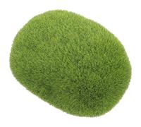 Abaodam Boule de Mousse Artificielle Réaliste pour Aquarium, Ornement Décoratif en Résine Résistante 7x5x3,5 Cm Grosse Taille, Décoration Naturelle pour Terrarium et Aquariophilie