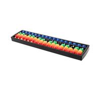 Abaodam Boulier Abacus Plastique pour Garçon Fille Outil Apprentissage Mathématique Portable et Ergonomique Jeu Éducatif de Calcul et Développement Cognitif